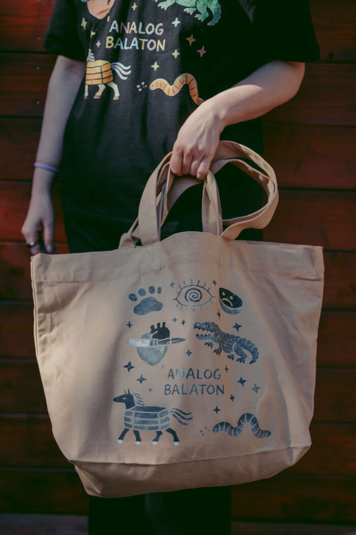 Mixtape natúr totebag